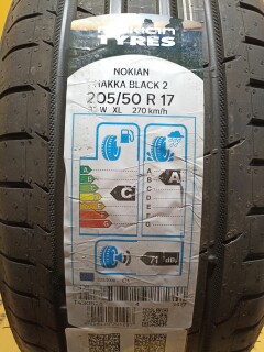 Летняя шина Nokian Tyres Hakka Black 2 205/50 R17 93W фото 2