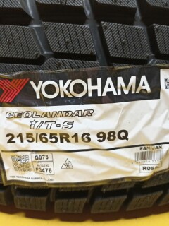 Зимняя шина Yokohama Geolandar I/T-S G073 215/65 R16 98Q фото 2