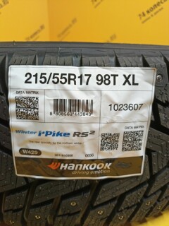 Зимняя шина Hankook Winter i*Pike RS2 W429 215/55 R17 98T фото 2