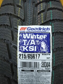Зимняя шина BFGoodrich Winter T/A KSI 215/65 R17 99T фото 5