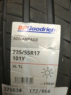 Купить Шины Bfgoodrich Advantage 225 55 19