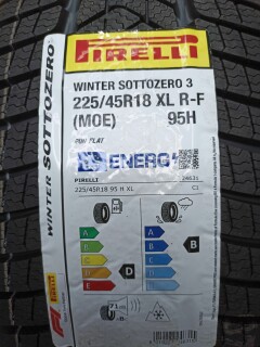 Зимняя шина Pirelli Winter SottoZero Serie III 225/45 R18 95H RunFlat фото 5