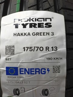 Летняя шина Nokian Tyres (Ikon) Hakka Green 3 175/70 R13 82T фото 2