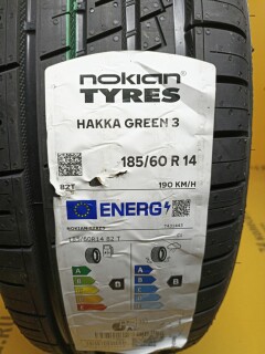Летняя шина Nokian Tyres (Ikon) Hakka Green 3 185/60 R14 82T фото 2