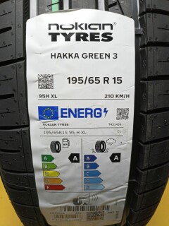 Летняя шина Nokian Tyres Hakka Green 3 195/65 R15 95H фото 2