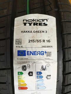 Летняя шина Nokian Tyres (Ikon) Hakka Green 3 215/55 R16 97V фото 5
