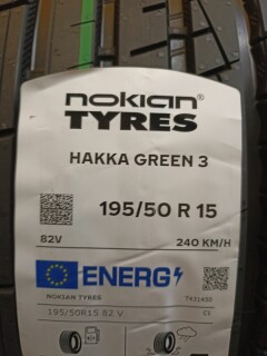 Летняя шина Nokian Tyres (Ikon) Hakka Green 3 195/50 R15 82V фото 5