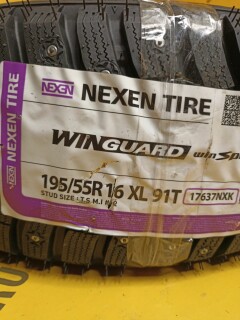 Зимняя шина Nexen WinGuard WinSpike 3 195/55 R16 91T фото 3