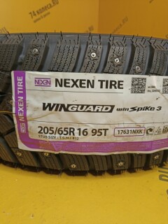 Зимняя шина Nexen WinGuard WinSpike 3 205/65 R16 95T фото 2
