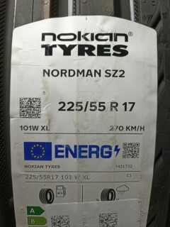 Летняя шина Nokian Tyres (Ikon) Nordman SZ2 225/55 R17 101W фото 2