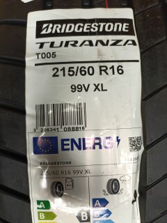 Летняя шина Bridgestone Turanza T005 215/60 R16 99V фото 5