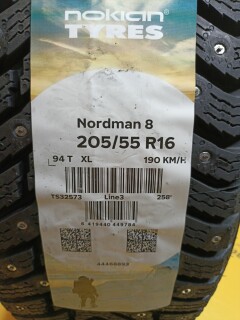 Зимняя шина Nokian Tyres Nordman 8 205/55 R16 94T фото 2