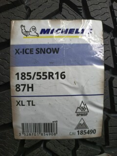 Шина Michelin X-Ice SNOW 185/55 R16 87H фото 2