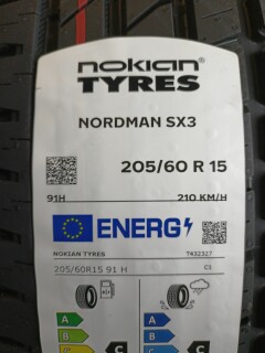 Летняя шина Nokian Tyres (Ikon) Nordman SX3 205/60 R15 91H фото 5
