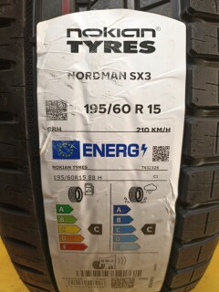 Летняя шина Nokian Tyres (Ikon) Nordman SX3 195/60 R15 88H фото 2