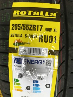 Летняя шина Rotalla Setula S-Race RU01 205/55 R17 95W фото 5