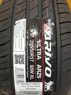 Летняя шина Arivo Ultra ARZ 5 205/50 R17 93W фото 2