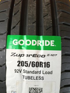 Летняя шина Goodride Z-107 ZuperEco 205/60 R16 92V фото 5