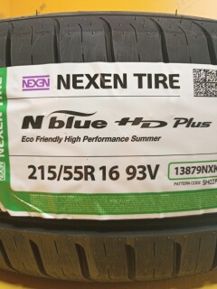 Летняя шина Nexen N Blue HD Plus 215/55 R16 93V фото 2