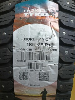 Шина Nokian Tyres Nordman C 185/75 R16C 104/102R фото 2