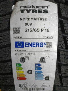 Зимняя шина Nokian Tyres Nordman RS2 SUV 215/65 R16 102R фото 2