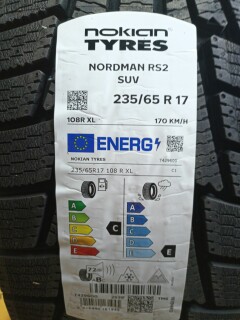 Зимняя шина Nokian Tyres Nordman RS2 SUV 235/65 R17 108R фото 2