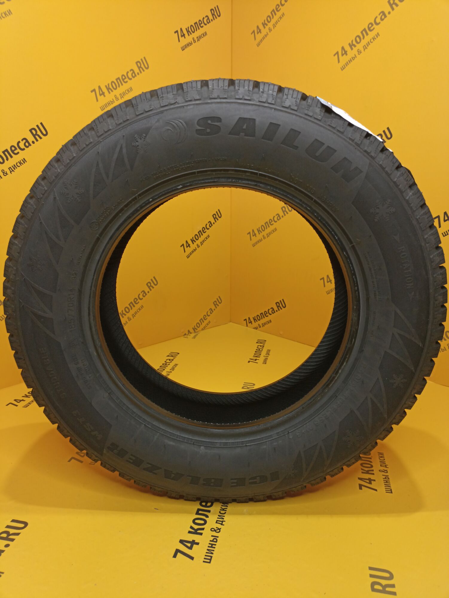 Купить зимнюю шину Sailun Ice Blazer WST3 185/70 R14 92T в Челябинске по  цене 4920 руб., доставка от интернет-магазина 74колеса.ru