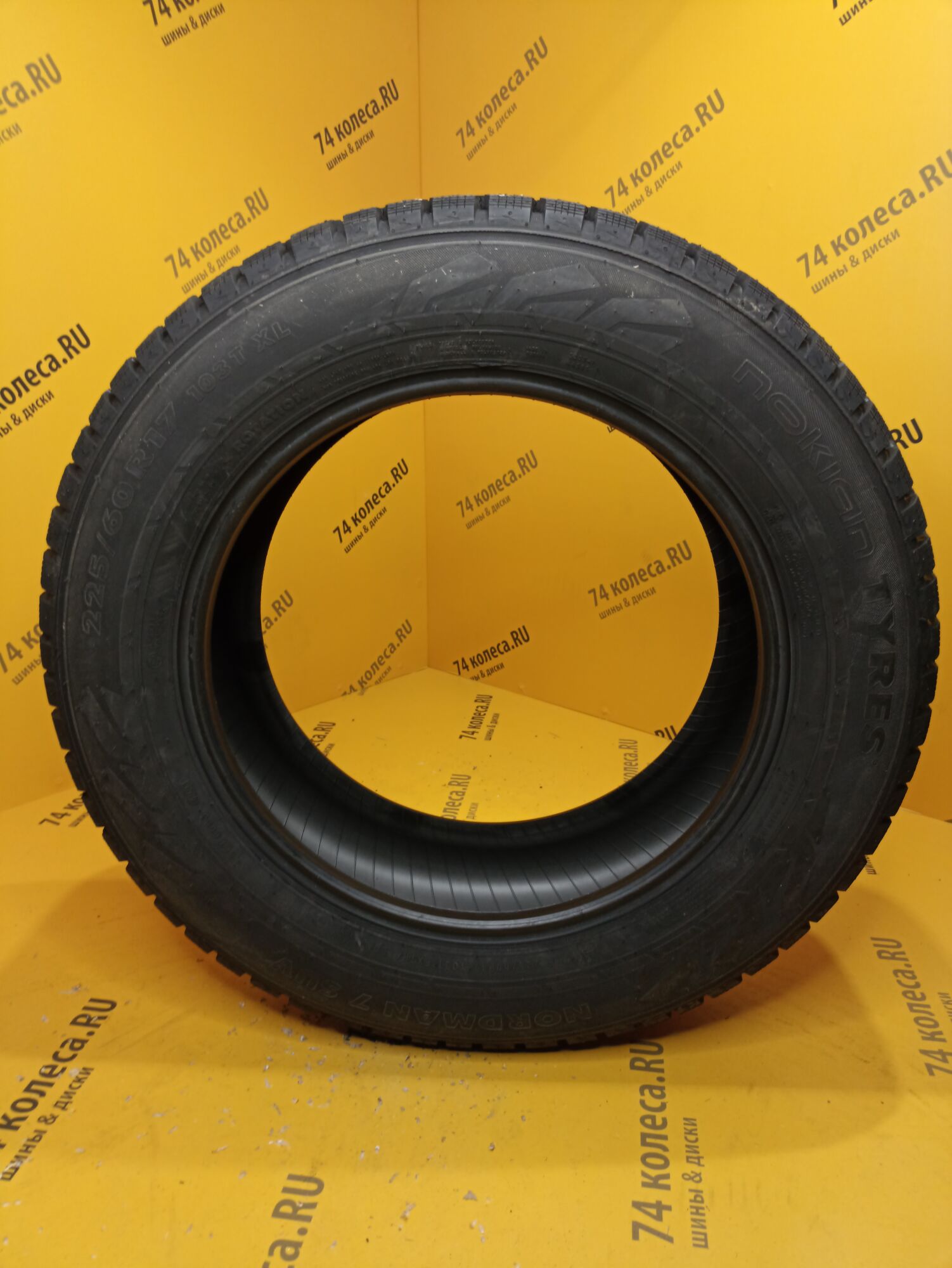 Купить зимнюю шину Nokian Tyres Nordman 7 SUV 225/60 R17 103T в Перми по  цене 10840 руб., доставка от интернет-магазина 74колеса.ru