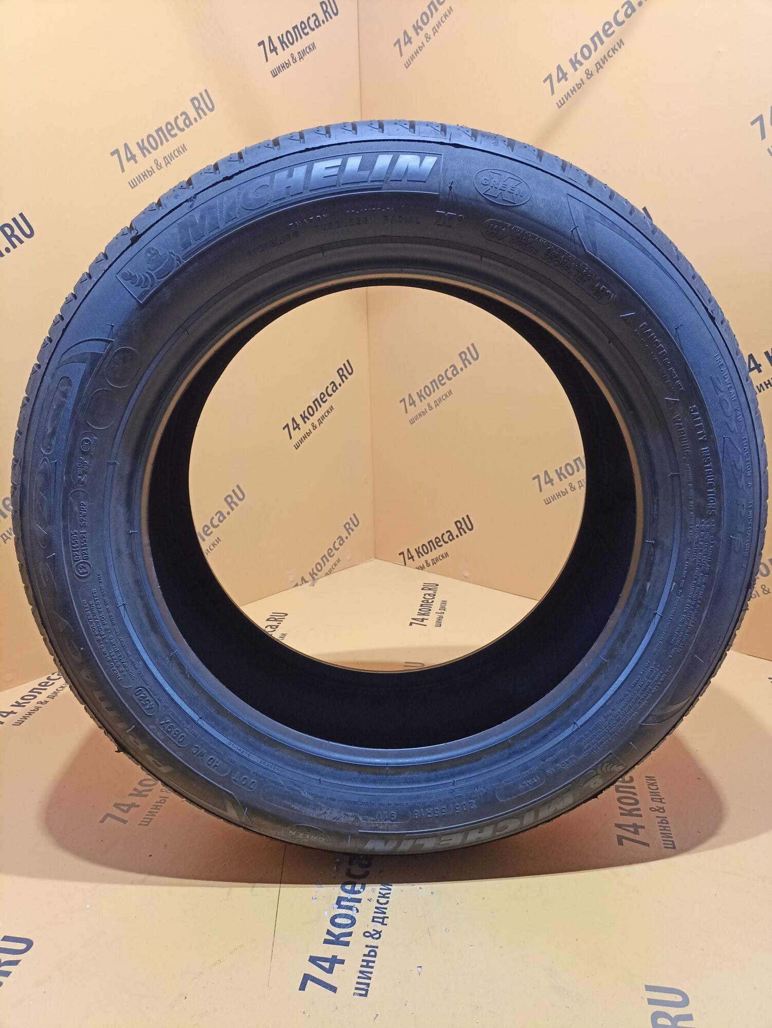 Купить летнюю шину Michelin Primacy 3 205/55 R16 91V RunFlat в Челябинске,  доставка от интернет-магазина 74колеса.ru